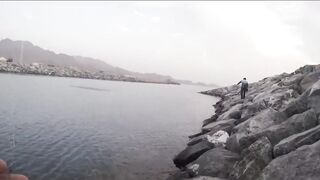Dibba, Musandam (Мусандам) рыбалка у берега в Омане