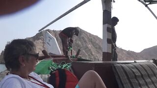 Dibba, Musandam (Мусандам) немного рыбалки у моря