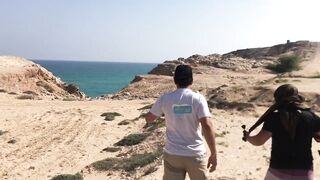 Ras Al Hadd (Рас-эль-Хадд) полный маршрут точки у берега