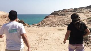 Ras Al Hadd (Рас-эль-Хадд) полный маршрут точки у берега