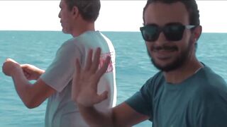 Ain Sokhna (Айн-Сохна), Egypt (Египет) морская рыбалка у берега