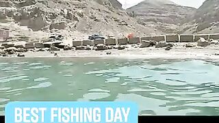 Ain Sokhna (Айн-Сохна), Egypt (Египет) рыбалка у берега 2022