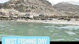 Ain Sokhna (Айн-Сохна), Egypt (Египет) рыбалка у берега 2022