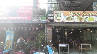 Rawai village после полудня: морская рыбалка на приливе у пирса