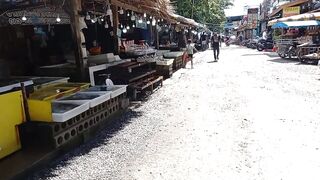 Rawai вечером: набережная и рыбалка у лодок без дальнего заброса