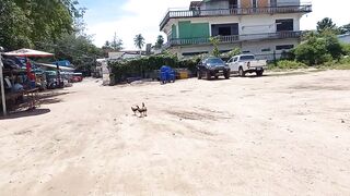 Rawai вечером: набережная и рыбалка у лодок без дальнего заброса