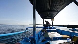 Nusa Dua морская рыбалка на Бали у кромки рифа и лодок