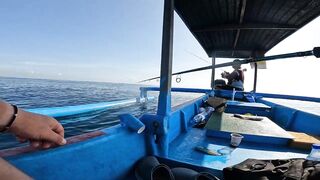 Nusa Dua морская рыбалка на Бали у кромки рифа и лодок