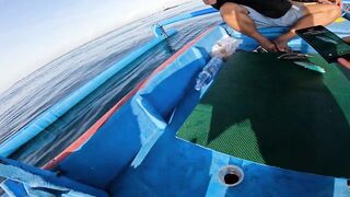 Nusa Dua морская рыбалка на Бали у кромки рифа и лодок