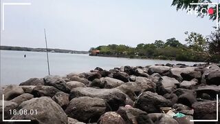 Benoa, Bali — морская рыбалка на пляже, мандулы и короткий каст