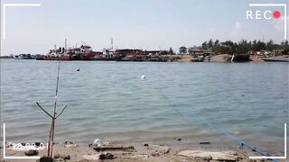 Benoa, Bali — морская рыбалка на пляже, мандулы и короткий каст