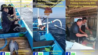 Candidasa Bali морская прогулка с удочкой и простые точки у берега