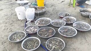 Рыбацкая деревня Mui Ne Phan Thiet улов на причале и запах моря