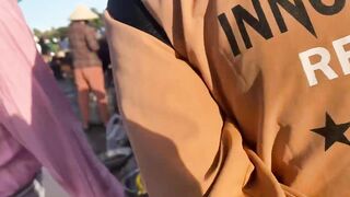 Рыбацкая деревня Mui Ne Phan Thiet улов на причале и запах моря