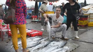 Конча. Рыбный рынок в Фантьете | Про Вьетнам