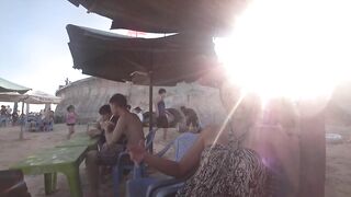 Вунгтау пляж морепродукты и короткий вечерний выход с лёгким спиннингом