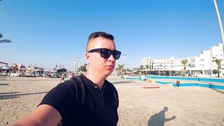 Айя-Напа ленивая рыбалка у камней и что клюёт на хлеб