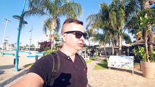 Айя-Напа ленивая рыбалка у камней и что клюёт на хлеб