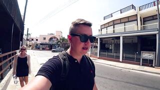 Айя-Напа ленивая рыбалка у камней и что клюёт на хлеб