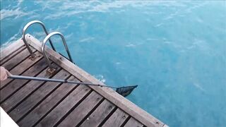 Лимасол 17.01.2019: вечер, огни и рыбалка на набережной