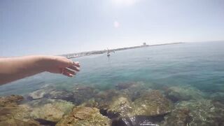 Cyprus Paphos морская рыбалка патруль по точкам и проверка свалов