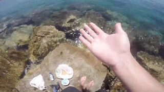 Cyprus Paphos морская рыбалка патруль по точкам и проверка свалов