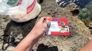 Cyprus Paphos морская рыбалка патруль по точкам и проверка свалов