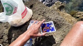 Cyprus Paphos морская рыбалка патруль по точкам и проверка свалов