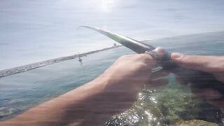 Cyprus Paphos морская рыбалка патруль по точкам и проверка свалов