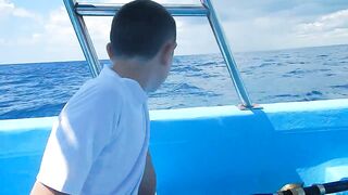 Bayahibe Fishing Centre Dominican Republic Captain Pepe Giant Wahoo Caught By Hand Line!