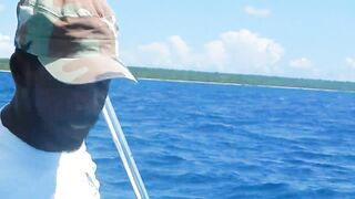 Bayahibe Fishing Centre Dominican Republic Captain Pepe Giant Wahoo Caught By Hand Line!