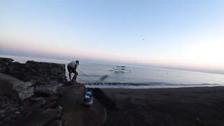 Север Бали в кадре — морская рыбалка на Ловине в тихий штиль