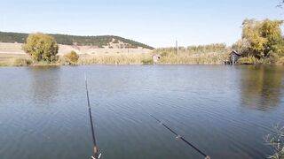 Строгоновка, Симферопольский р-н: рыбалка на мель и у коряг