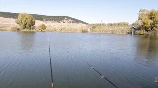 Строгоновка, Симферопольский р-н: рыбалка на мель и у коряг