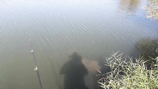 Строгоновка, Симферопольский р-н: рыбалка на мель и у коряг