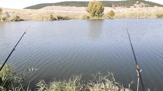 Строгоновка, Симферопольский р-н: рыбалка на мель и у коряг