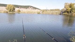 Строгоновка, Симферопольский р-н: рыбалка на мель и у коряг