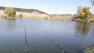 Строгоновка, Симферопольский р-н: рыбалка на мель и у коряг