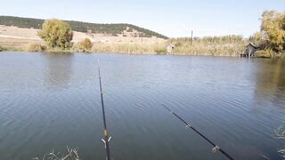 Строгоновка, Симферопольский р-н: рыбалка на мель и у коряг