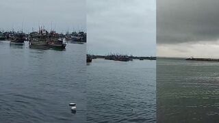 Dondra Harbour, Matara — утро в порту и морская рыбалка на живой приманке