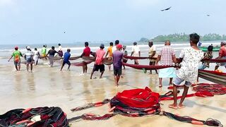 Matara Beach: невероятная сеть и большой улов — как повторить?