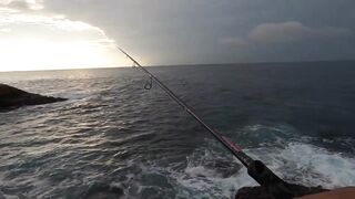 Matara, береговой джиг: морская рыбалка на волне и по песку