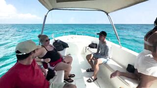 Isla Mujeres, Mexico, рыбалка с Kenny’s: парусник и снорк после выхода