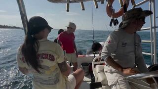 Isla Mujeres, Mexico, рыбалка с Kenny’s: парусник и снорк после выхода