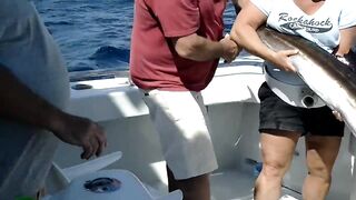 Fishing in Isla Mujeres aboard The Country Girl