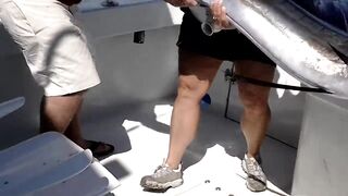 Fishing in Isla Mujeres aboard The Country Girl