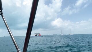 Isla Mujeres, первый снорклинг и встреча с черепахой а рыбалка потом