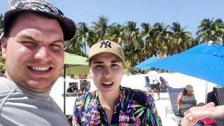 Isla Mujeres, первый снорклинг и встреча с черепахой а рыбалка потом
