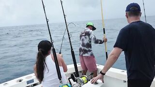 Jaco, Costa Rica, семейная рыбалка и туна — как удержать трофей на тонкой плетёнке