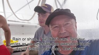 Jaco, Costa Rica, семейная рыбалка и туна — как удержать трофей на тонкой плетёнке